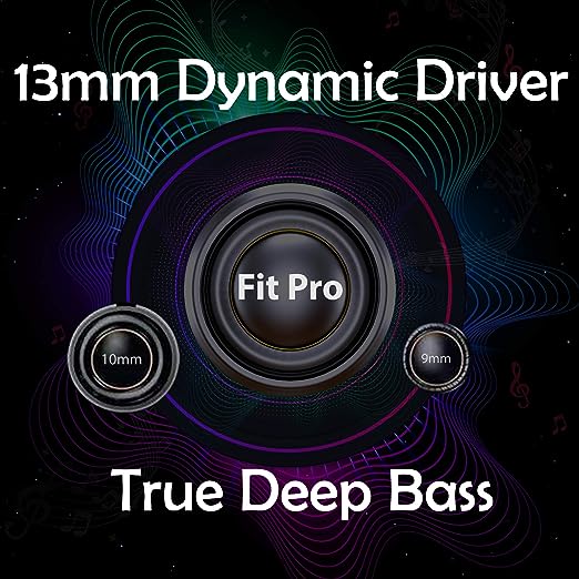 truke Fit Pro Bluetooth Truly Wireless in Ear Earbuds with Mic (Carbon Black) truke Fit Pro Bluetooth Truly Wireless in Ear Earbuds with Mic (Carbon Black)